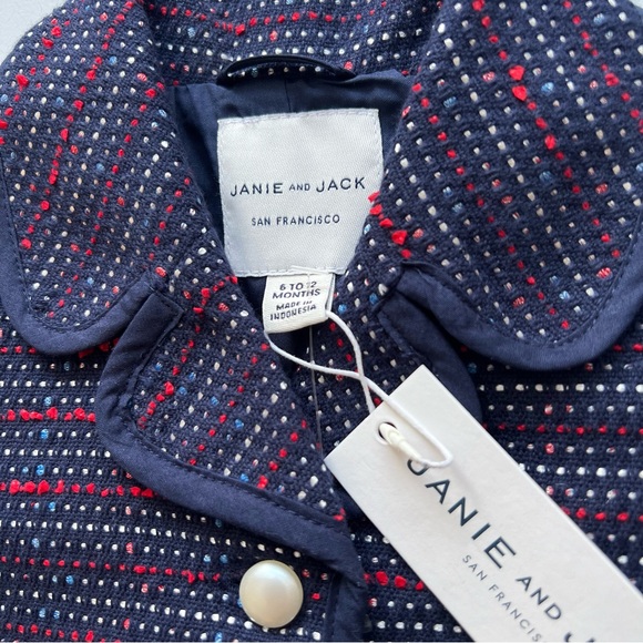 NWT JANIE AND JACK baby blazer jacket size 6-12 months - Picture 5 of 11